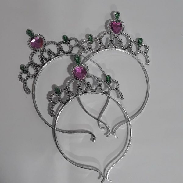 Corona/vincha de plata  S/PLUMA - Imagen 2