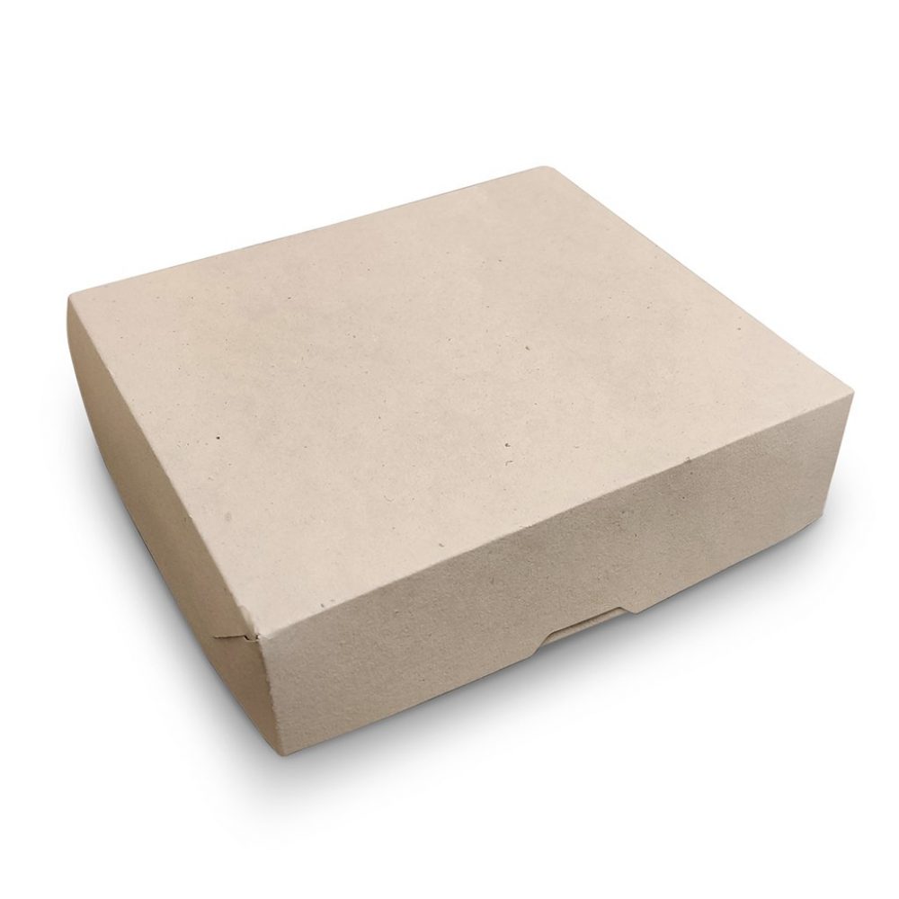 Caja empanada gris