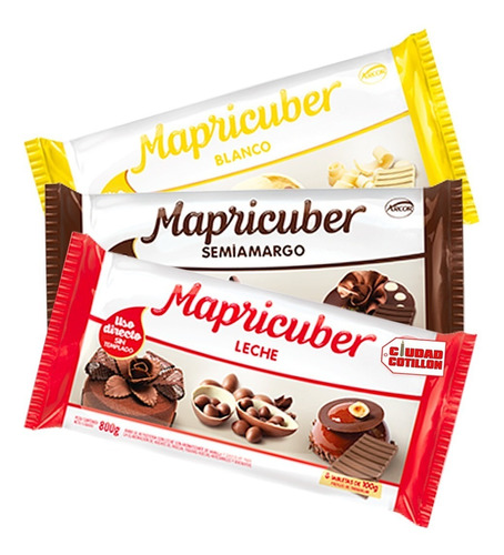 Chocolate Mapricuber  500grs