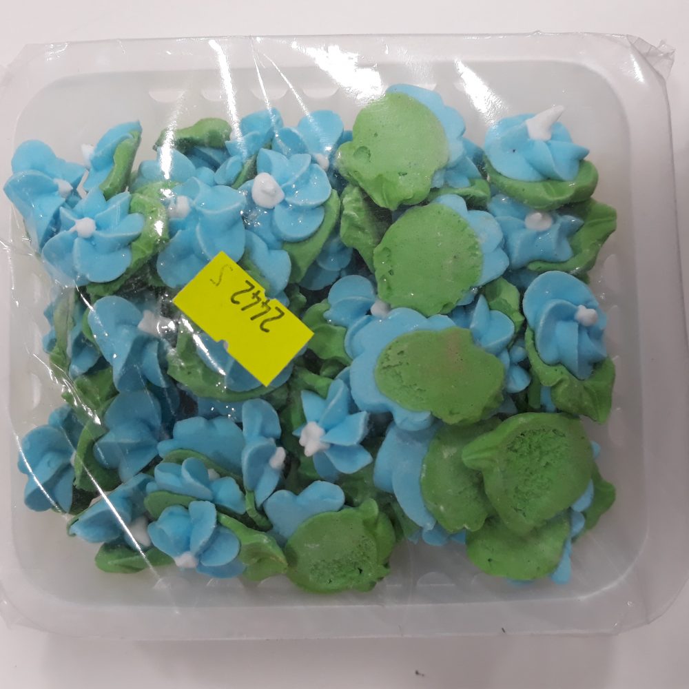 Flor durazno con hoja x 50