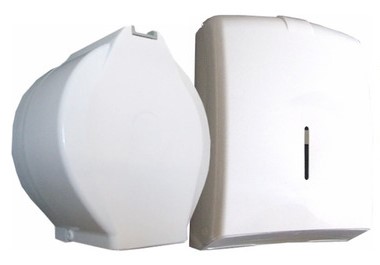 Dispenser toalla baño y papel hig.