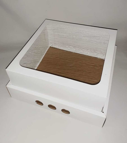Caja cartulina Desayuno grande 33 X 33