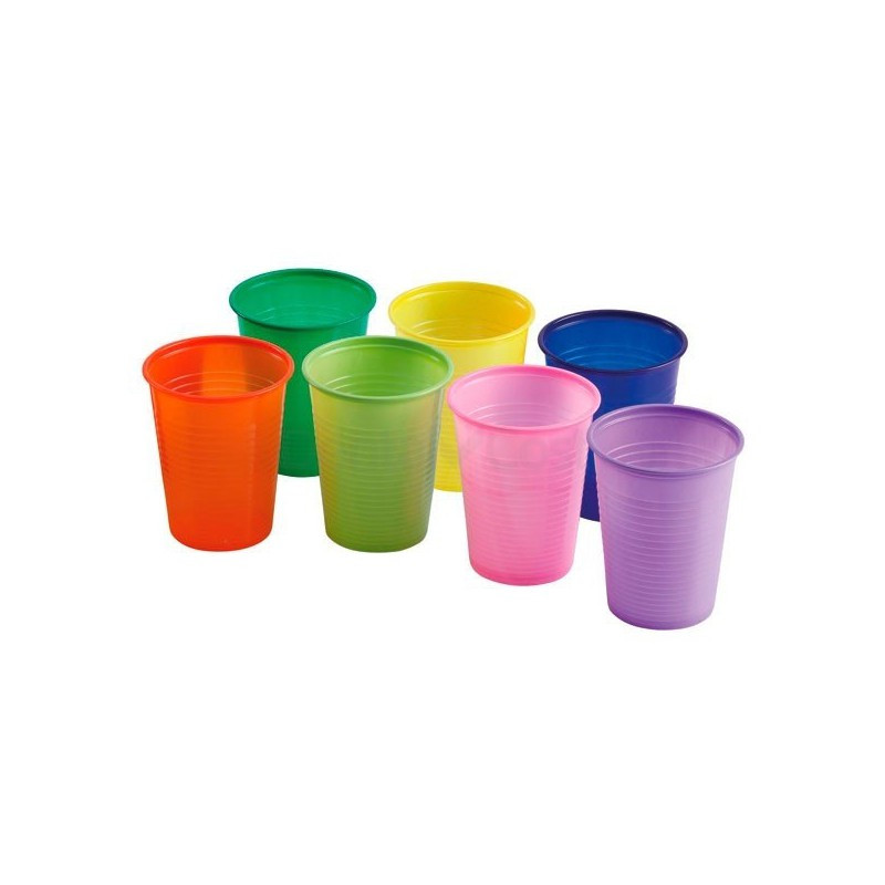 Vaso  Descartable Color 180cc