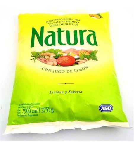 Mayonesa 3 kg NATURA