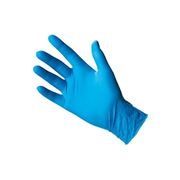 Guantes Nitrilo Celeste