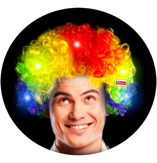 Peluca Afro con Luz