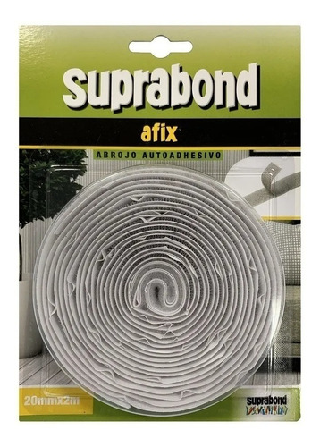 Abrojo Sujetador Autoadhesivo 20mm x 2mtrs
