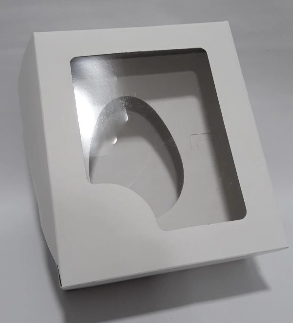 Caja 22x18x5 c/interior 2 medios huevos