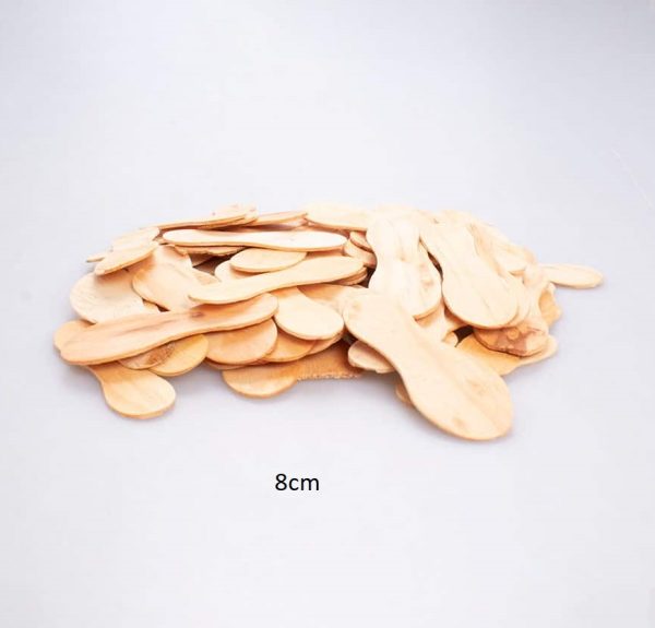 Cuchara  de madera helado x 100 (125gr)