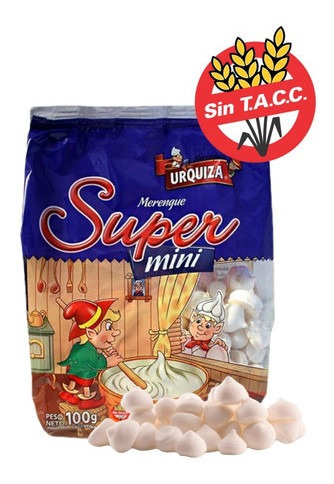 Merengue supermini color /bco 100grs