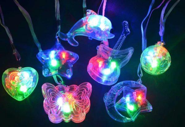 Collares de Flores Luminoso x unid