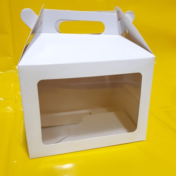 Caja Maletin chica c/visor 14x10,5x10,5