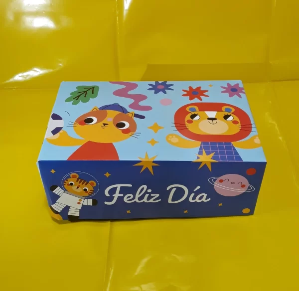Caja Circo Dia del Niño/feliz dia 21x14x7,5 - Imagen 3