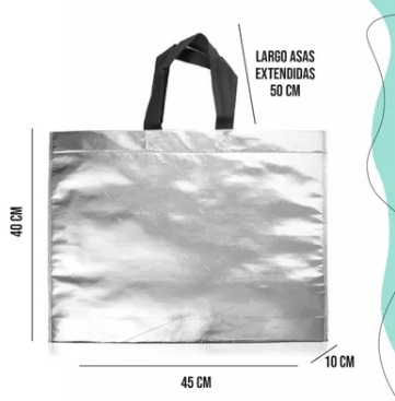 Bolsa de Tela Met 30 x 40 x unid
