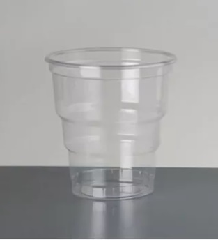 Vaso 240 glass c/tapa