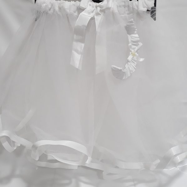 Tutu Blanco con Portaliga