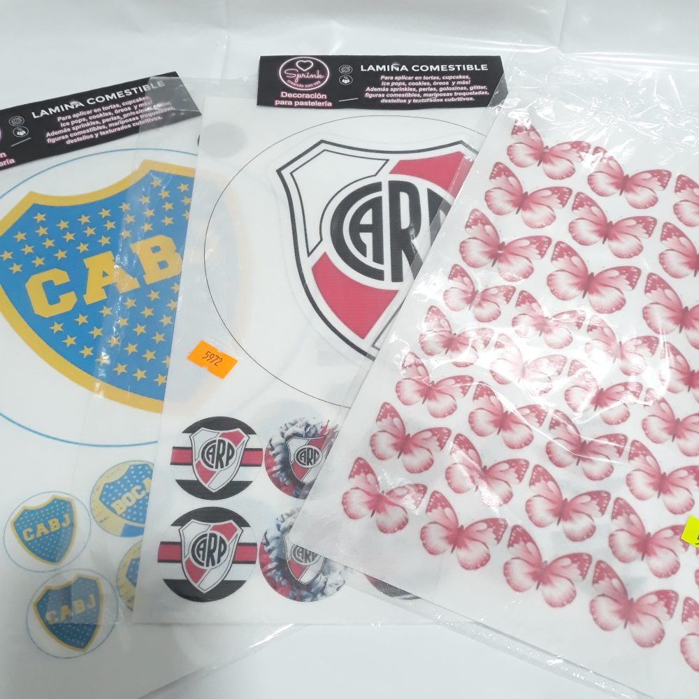 Lamina Comestible Varios x 1