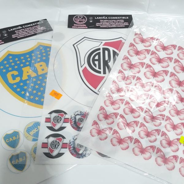 Lamina Comestible Varios x 1