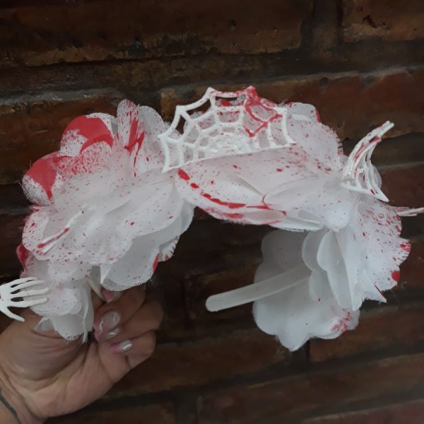 Vinchas Hallowen Novia x 1 - Imagen 2