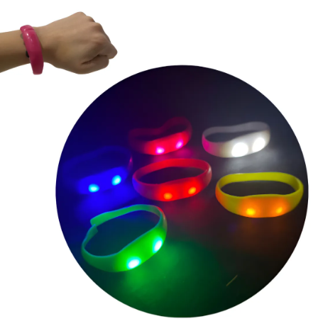 Pulsera de Goma con luz