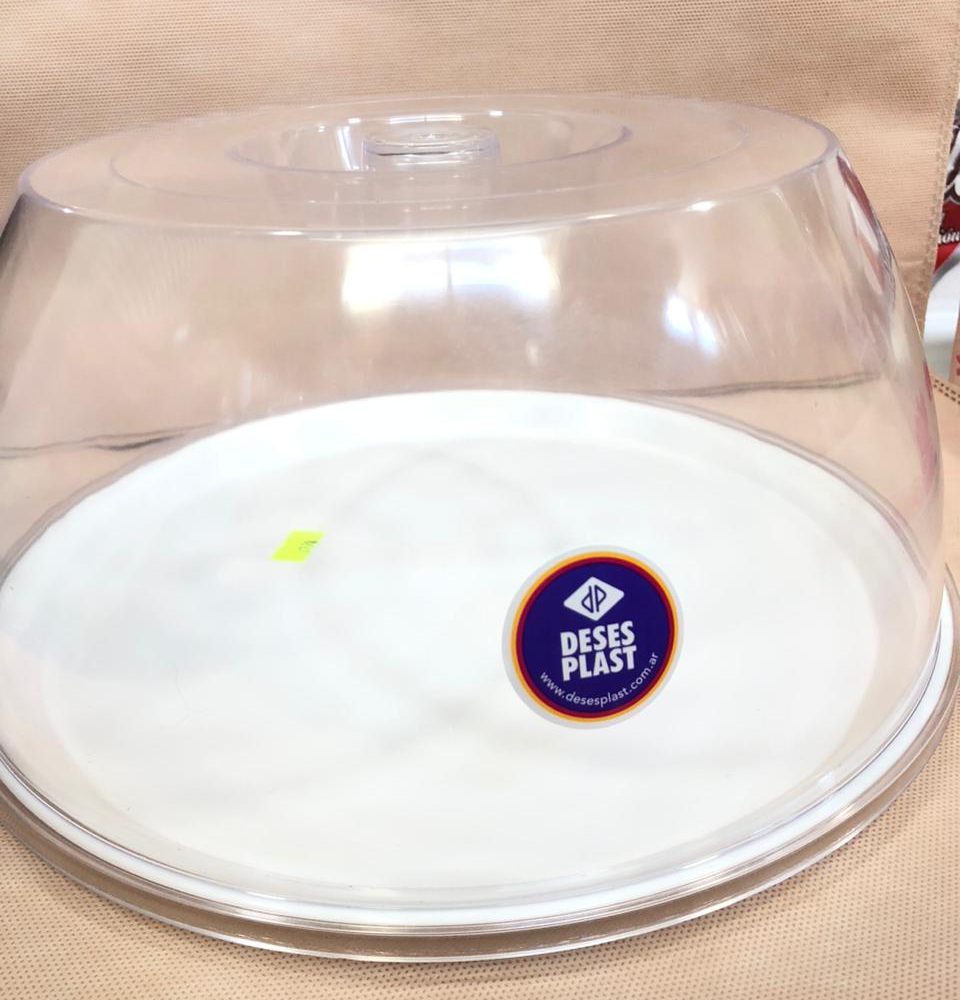 Campana de Cristal con plato