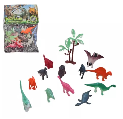Set de dinosaurios x 12