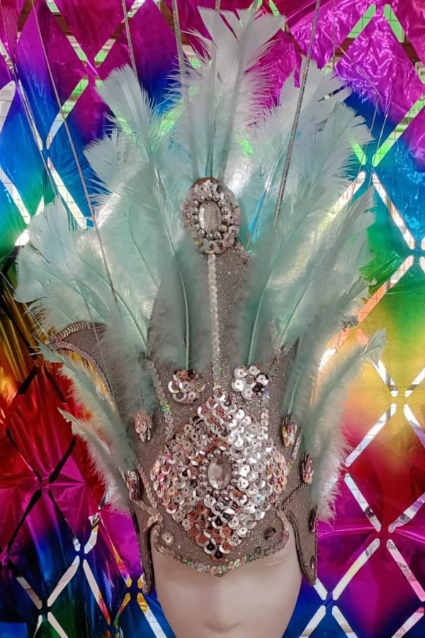 Vincha Comporsa con plumas