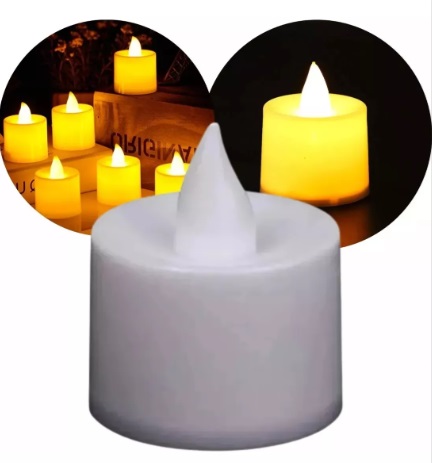 Vela de Plastico con Luz x 1