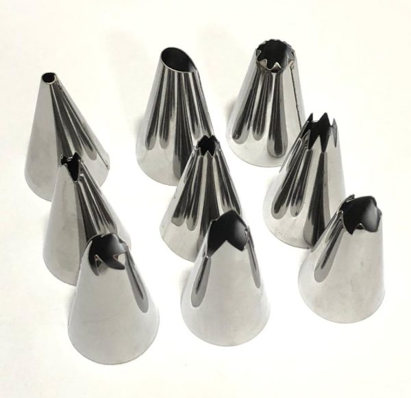Set de 9 picos de acero