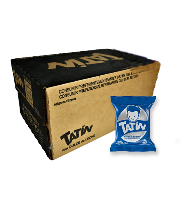 Alfajor Tatin Blanco/ Negro 56unid.x 33 grs