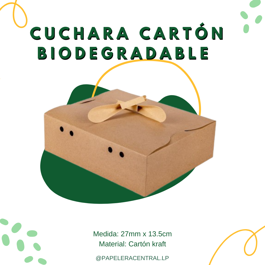 Cuchara Kraft Biodegradable x960u - Imagen 2