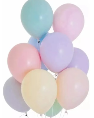 Globo perlado Globby  pastel x 25