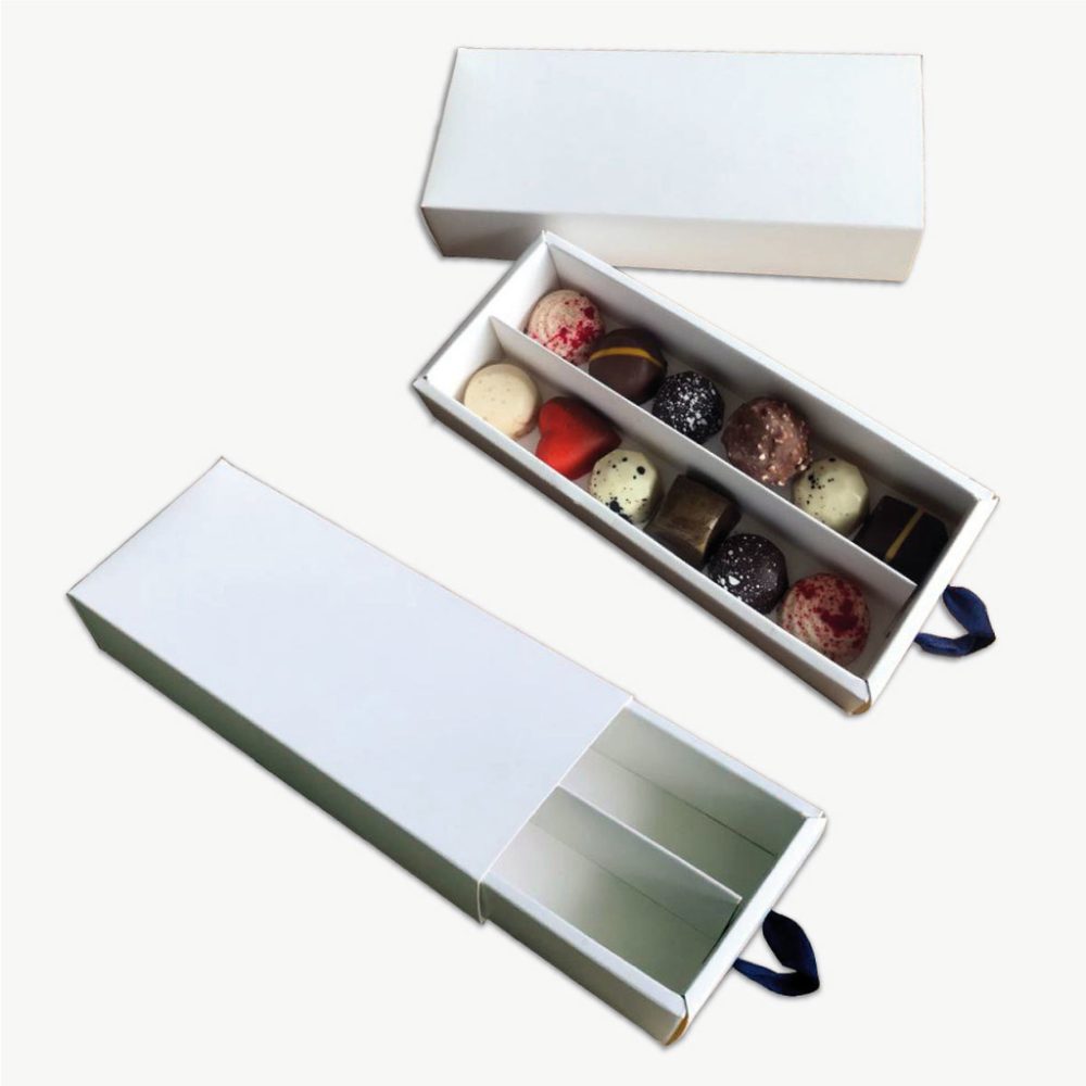 Caja bombones con divisor 10/12u