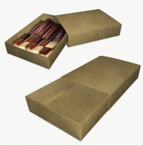 Caja Kraft tipo fosforera