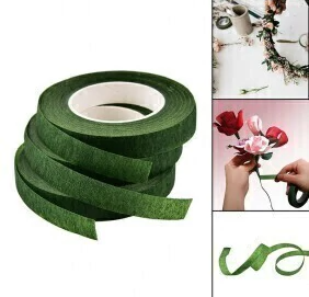 Cinta floral Verde Oscuro Nº21 x 1