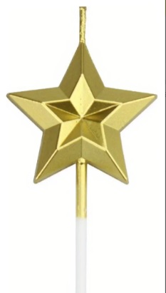Blister vela estrella Diamon