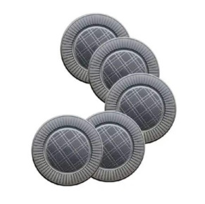 Plato dorado-plata  x 50