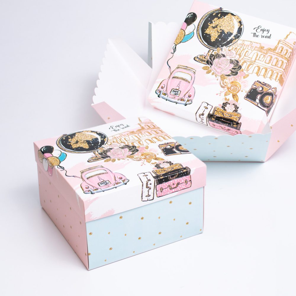 Caja explosiva "Enjoy the road"