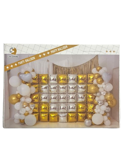 Kit panel Globos cuadrado