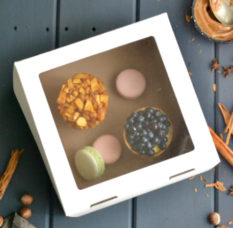 Caja Torta c/ Ventana 25x25x11