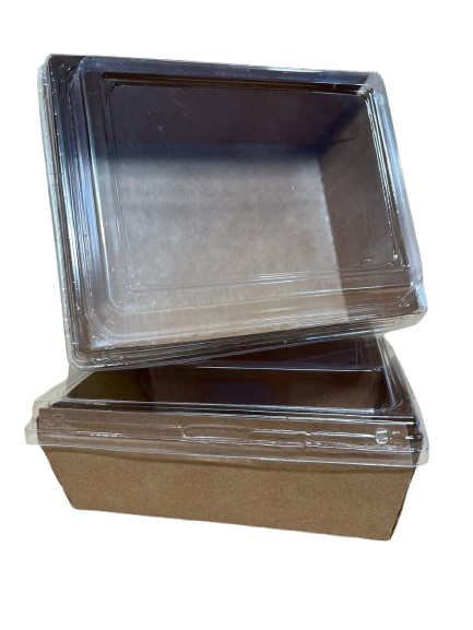 Bandeja biodegradable 103 c/tapa