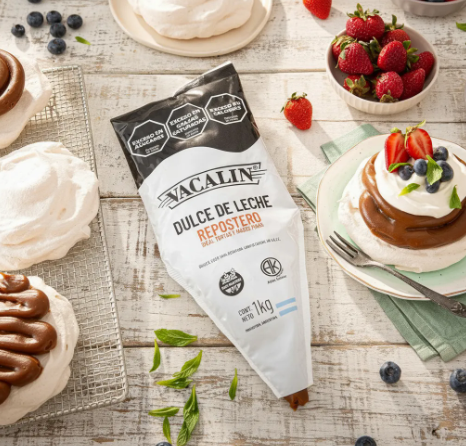 Dulce de leche Repostero Vacalin 1kg MANGA